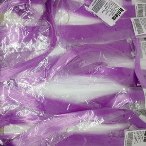 Purple hair extensions 18 inch snap in wefts  (20)